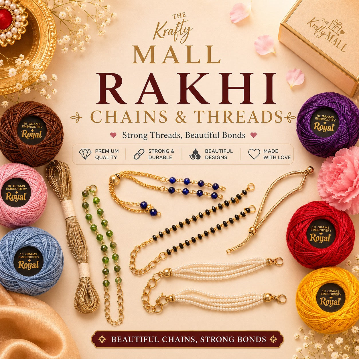 Rakhi chains/threads