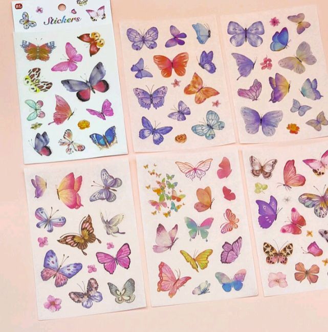 Butterfly sticker