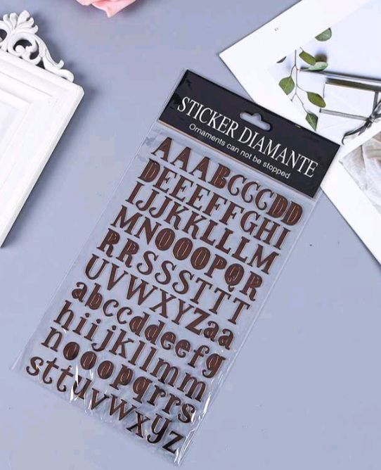 Alphabet Stickers