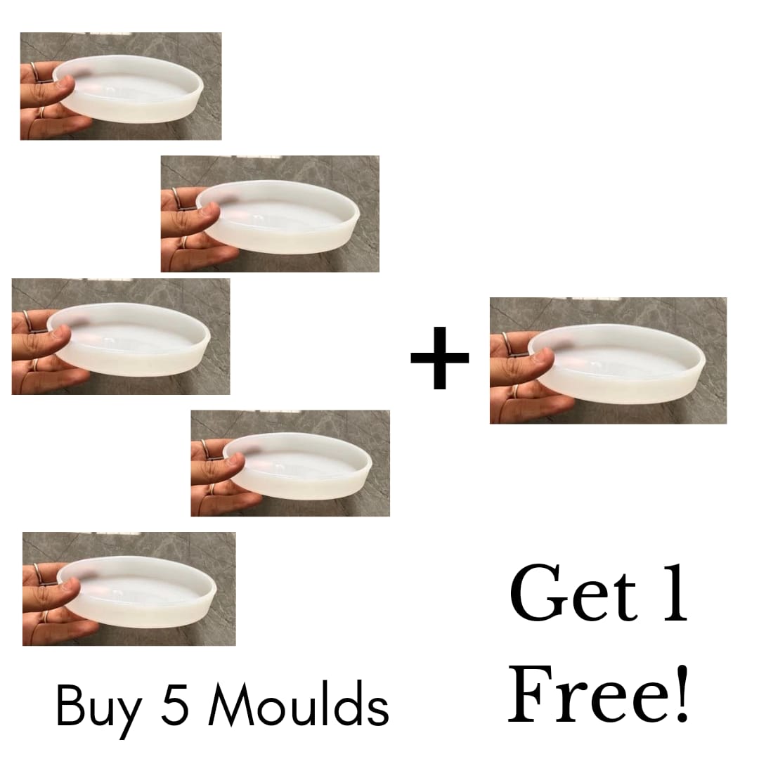 Round coaster mould (5 pc)