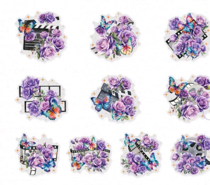 Flower sticker 006