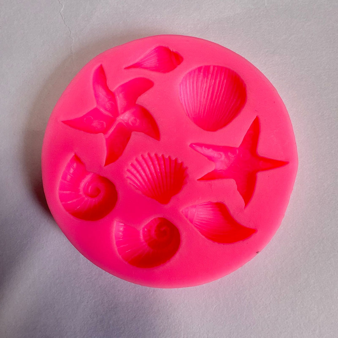 8 cavity ocean miniature candle mould