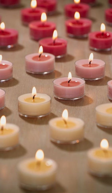 Polycup round  for candle