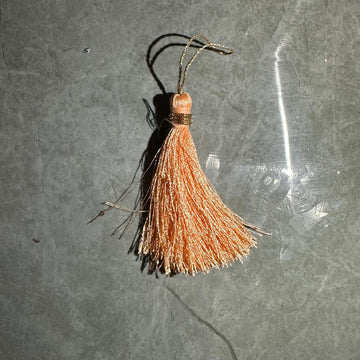 Peach tassel