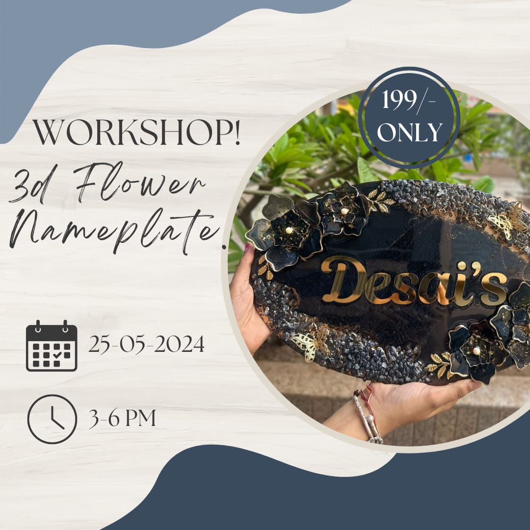 25th may nameplate workshop