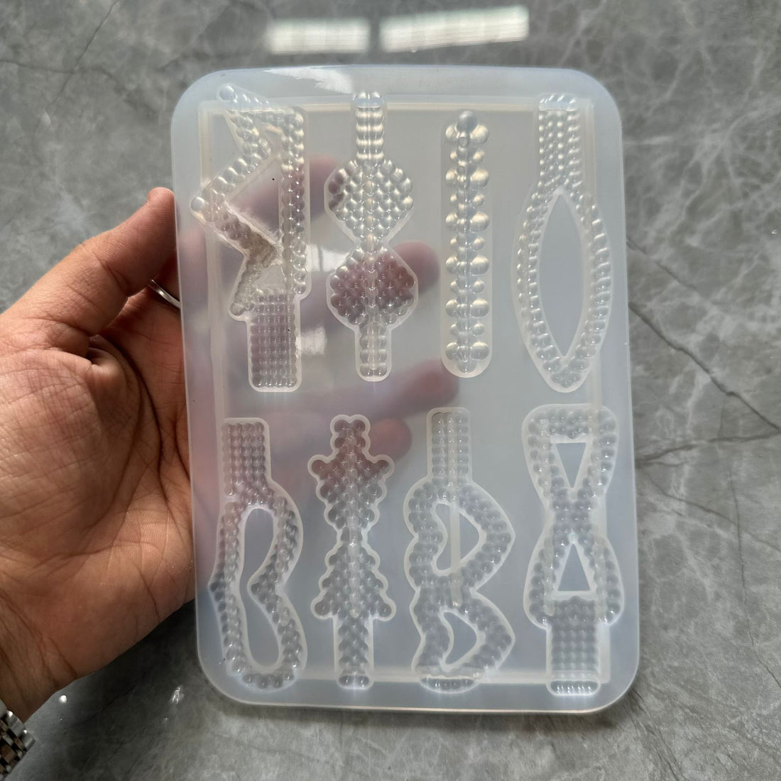 8 in 1 Hairclip Mould