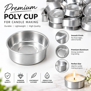 Round tin polycup