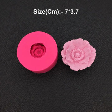 3d flower handmade mould