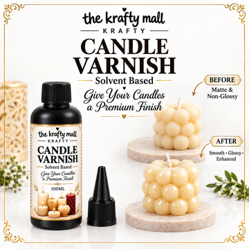 Candle varnish solvent glossy