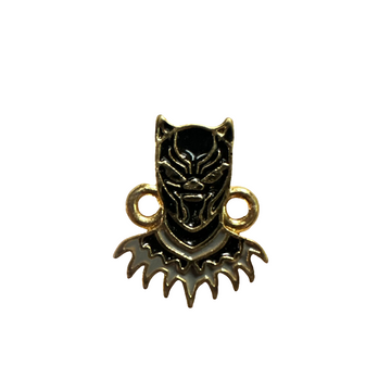 Black panther rakhi charm