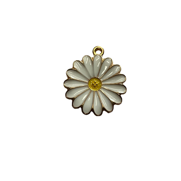 White daisy charm