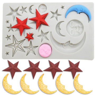 Moon star  mould