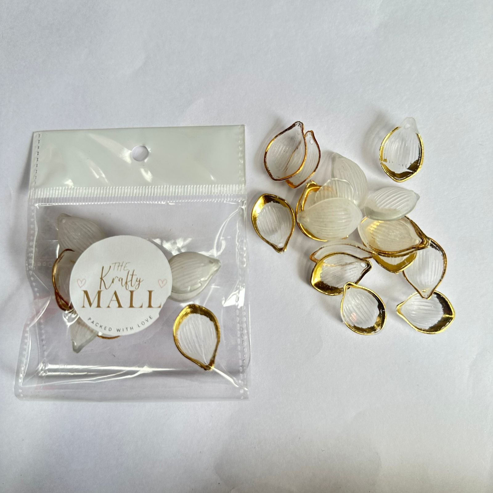 Artificial Flower petal white