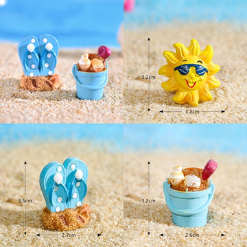 Beach theme miniature C