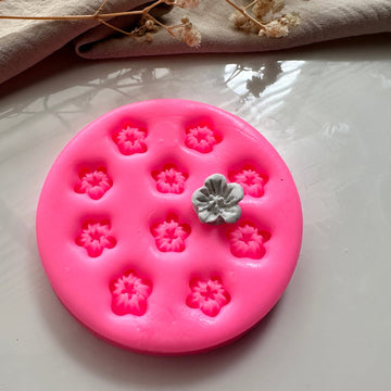 Cherry blossom flower candle mould