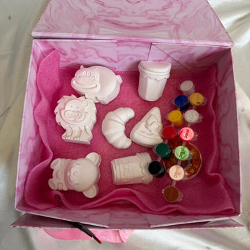 Diy kids painting kit