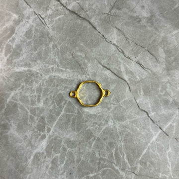 Rakhi bezel uneven round