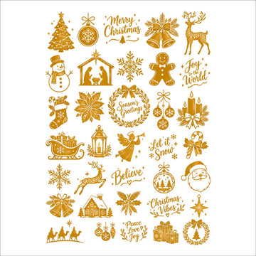Christmas insert sheet A4 002