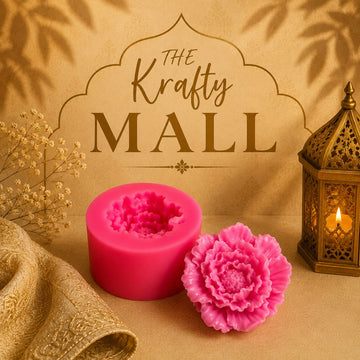 Flower candle mould 003