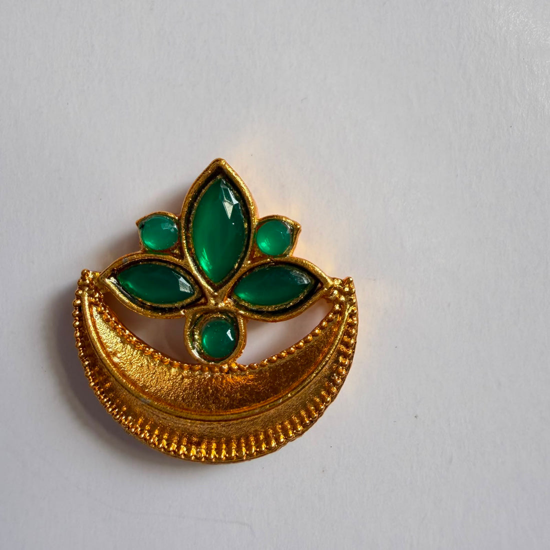 Kundan rakhi charm moon 003