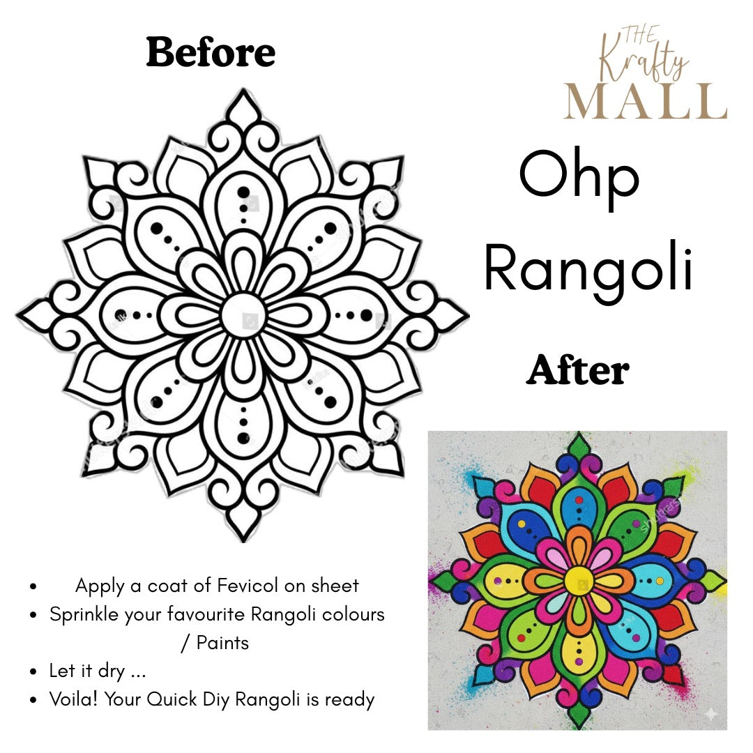 Diy insert sheet rangoli E