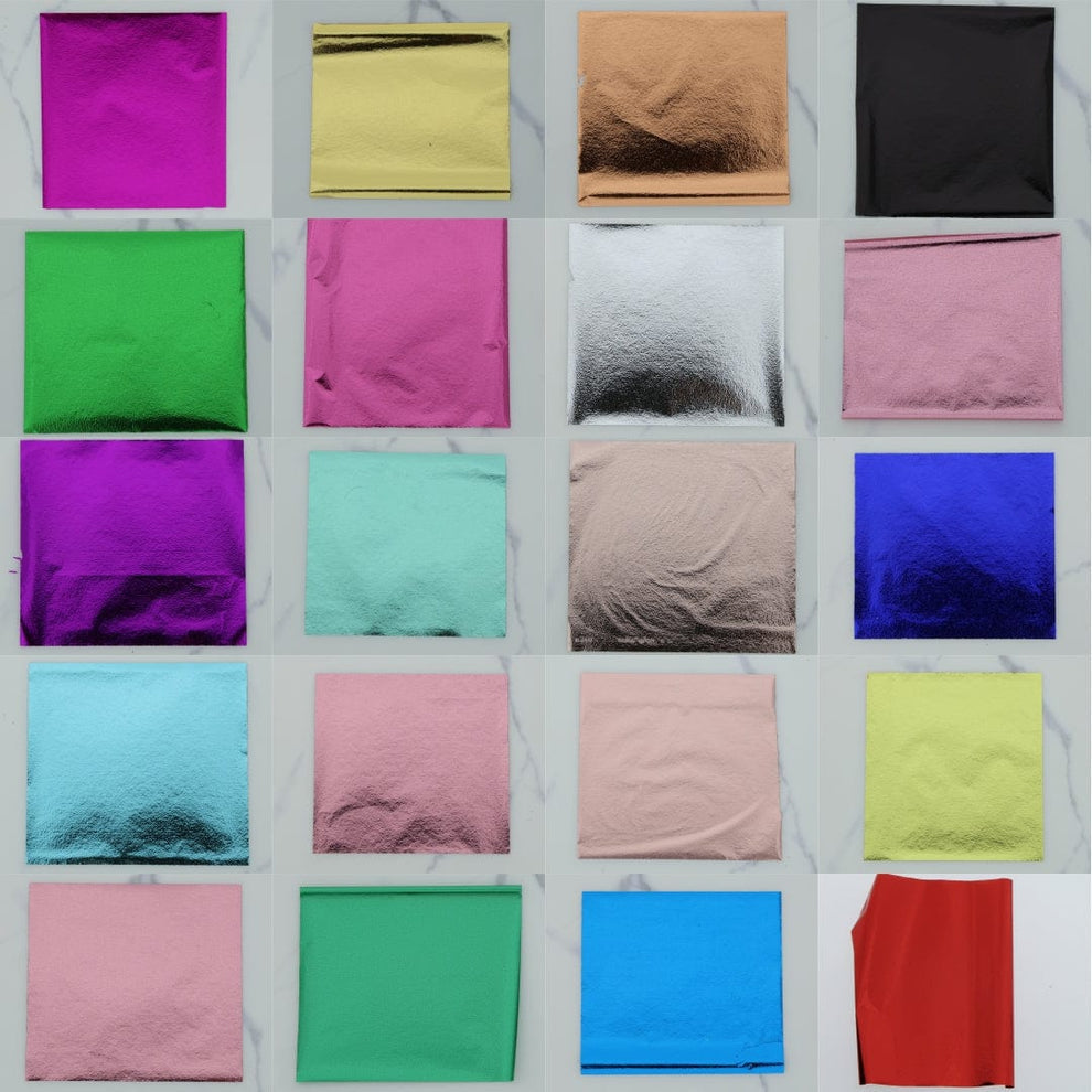 Multi colour foil sheets