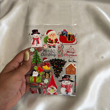Christmas peel off sticker B