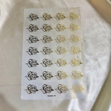 Ganeshji metal insert sheet A5 type 2