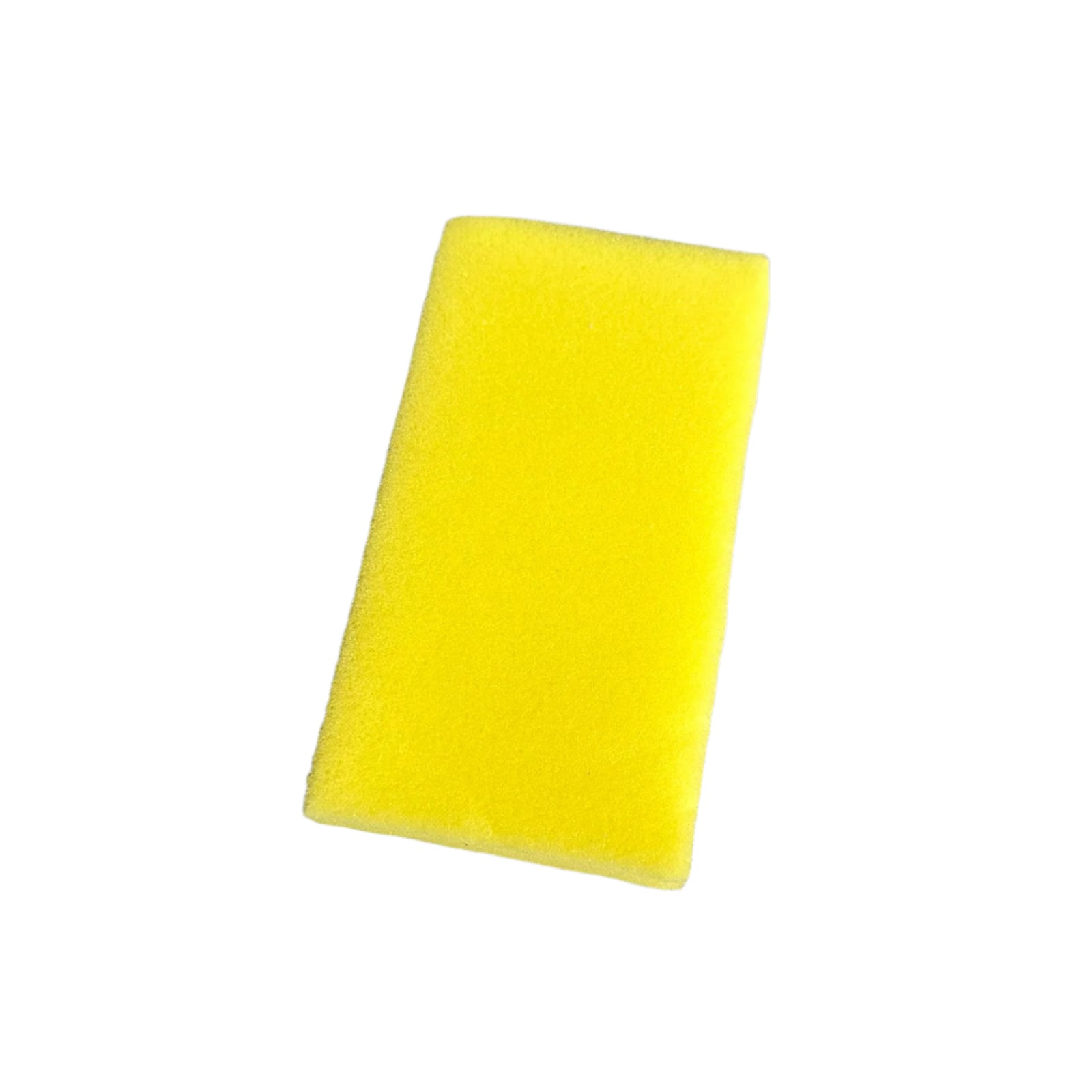 Yellow sponge rectangle