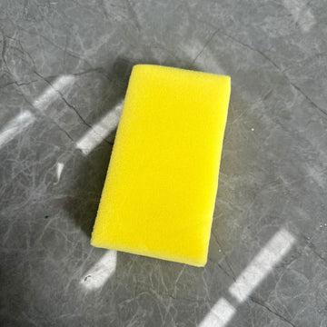 Yellow sponge rectangle