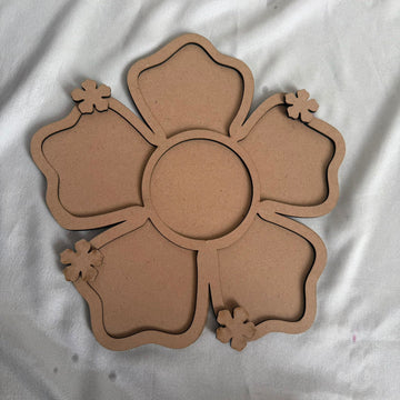 5 kali flower baby frame mdf