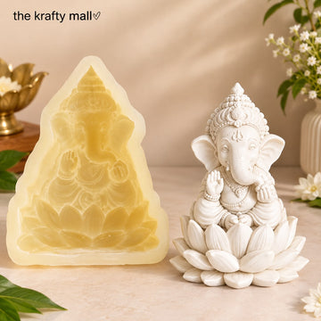 Lotus ganeshji mould