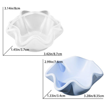Irregular Trinket Flower Dish Mould