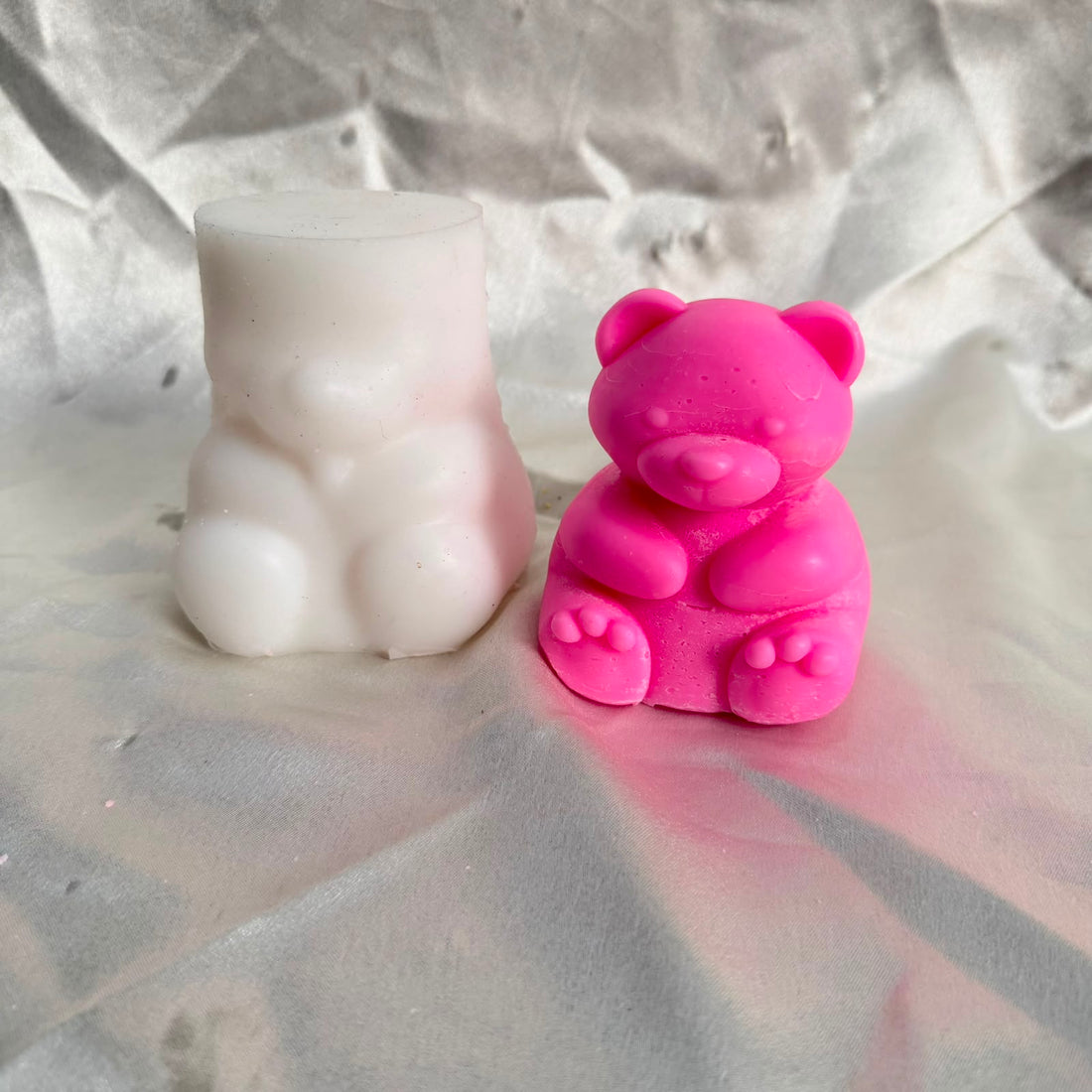 Teddy candle mould 001
