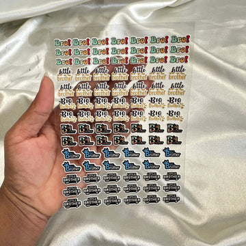 Rakhi peel off sticker 003 A6