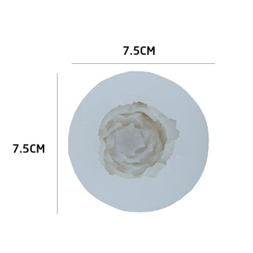 3d flower candle mould E