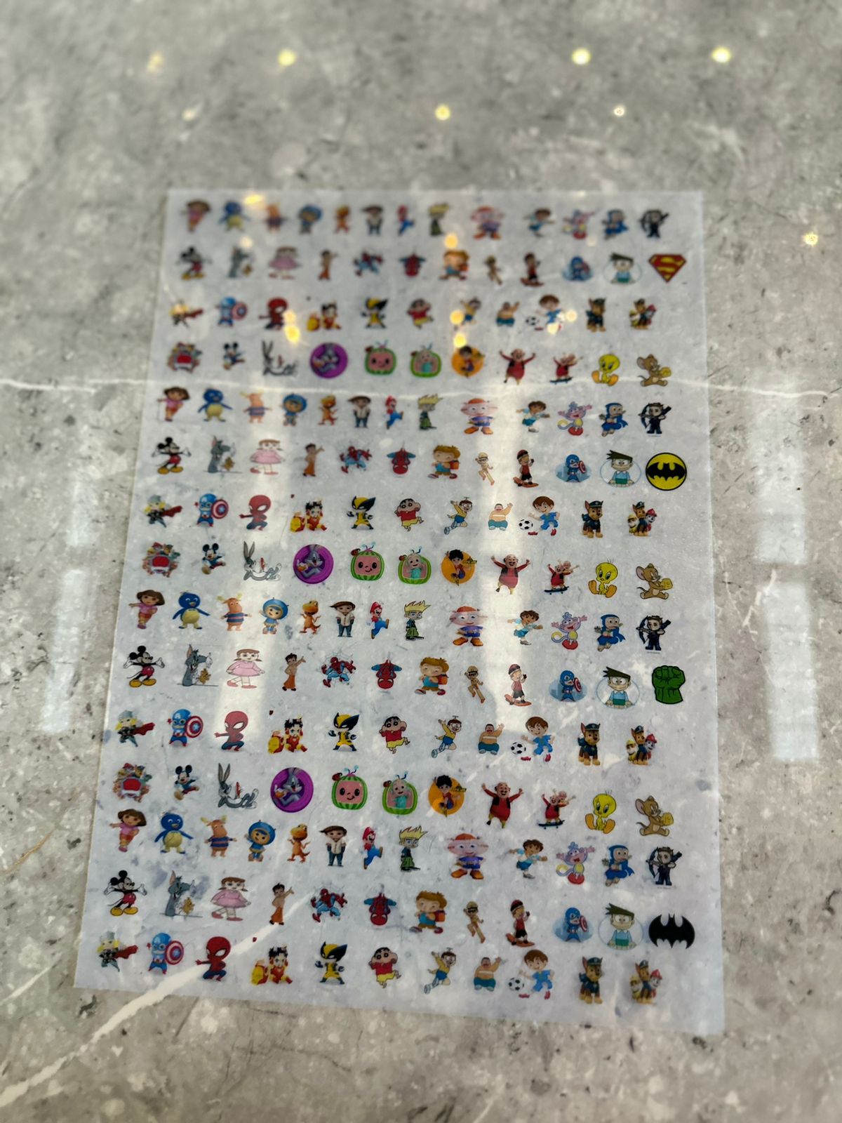 Cartoon Insert Format Cartoon insert sheet