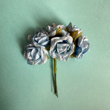 Artificial flower blue