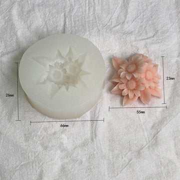 3d Sunflower Candle mould