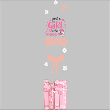 Bookmark peel off sticker