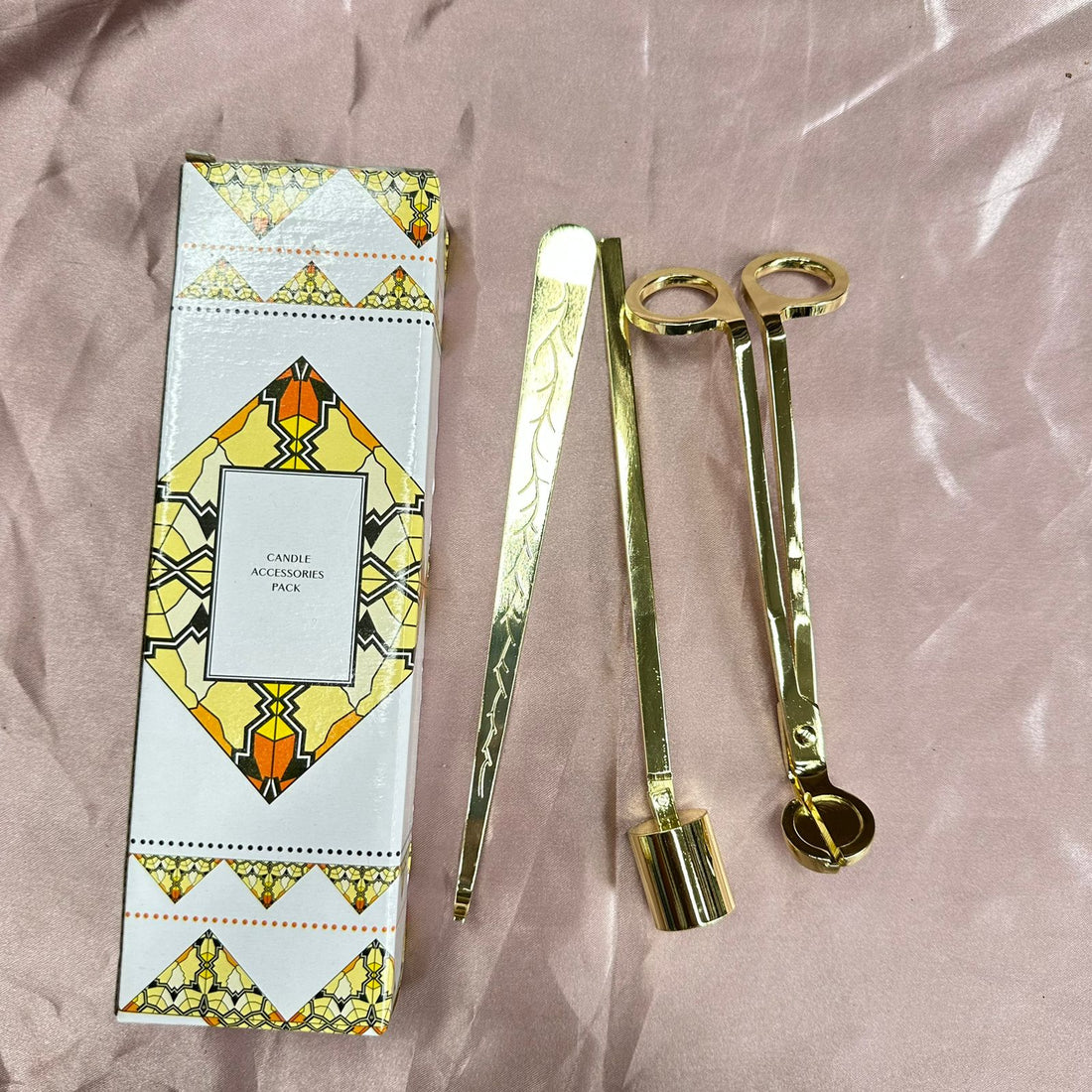 3-in-1 Candle Accessory Set – Trimmer, Dipper & Snuffer