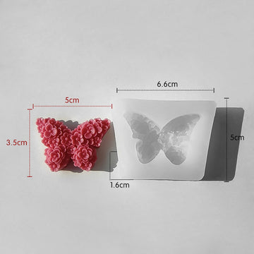 3d flower butterfly mould