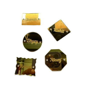 Acrylic rakhi base customise