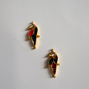 Kundan rakhi charm birds 003