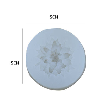 3d flower candle mould D