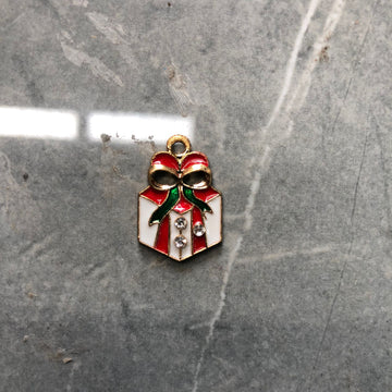 Christmas giftbox charm