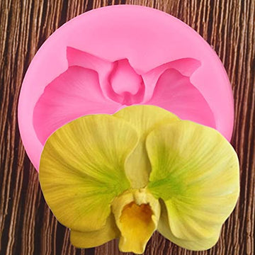 Orchid candle mould