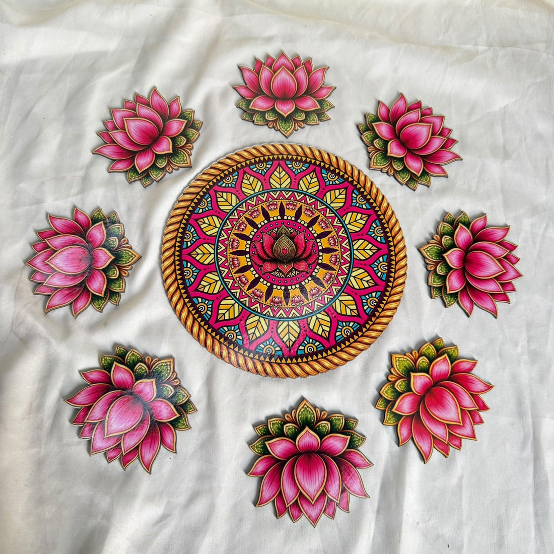 Mdf rangoli 007