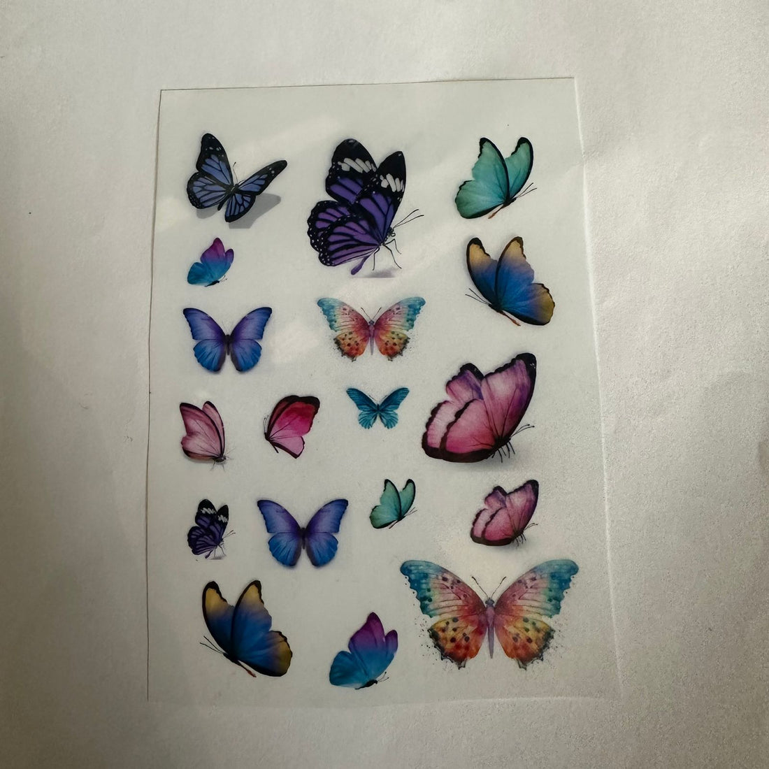 Butterfly Insert sheet