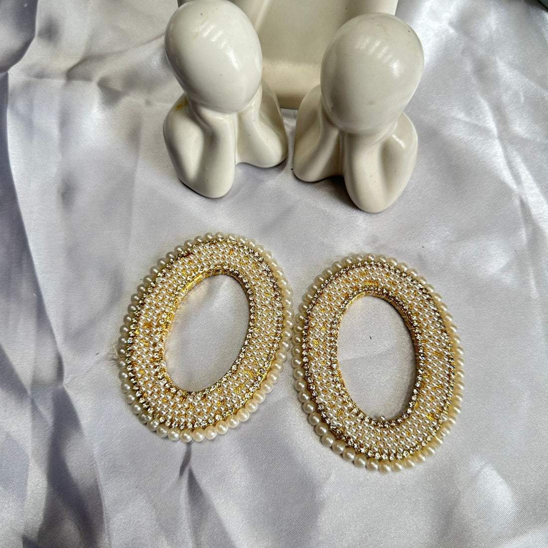 Oval Designer pearl ring D